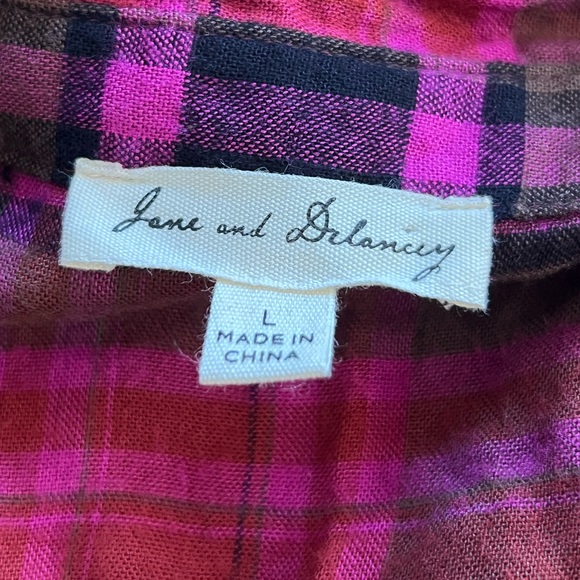 Jane and Delancey | Plaid Shirt - Picture 7 of 7